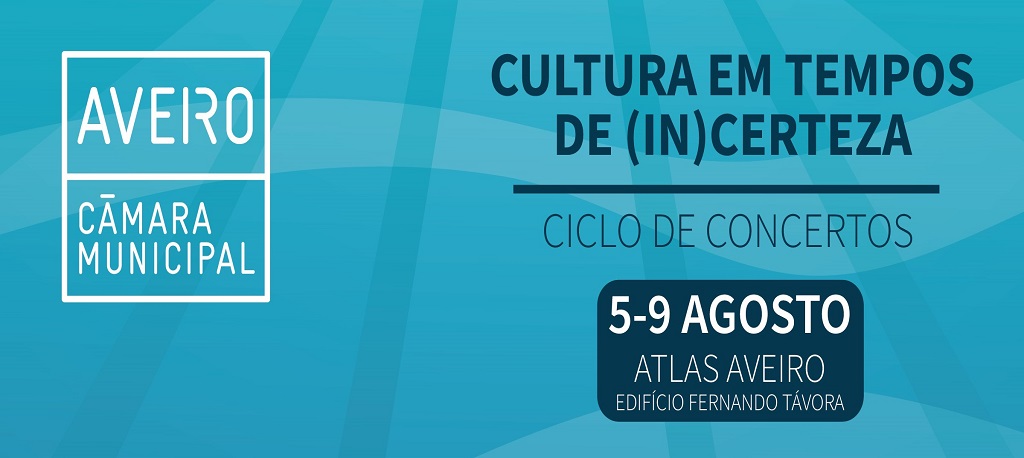 Câmara de Aveiro avança com ciclo de concertos com músicos e técnicos locais