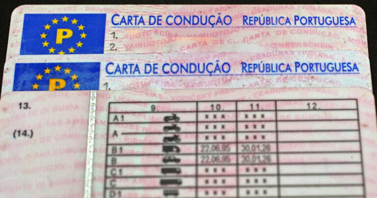 carta de conducao  documentos  carro vao passar  formato digital